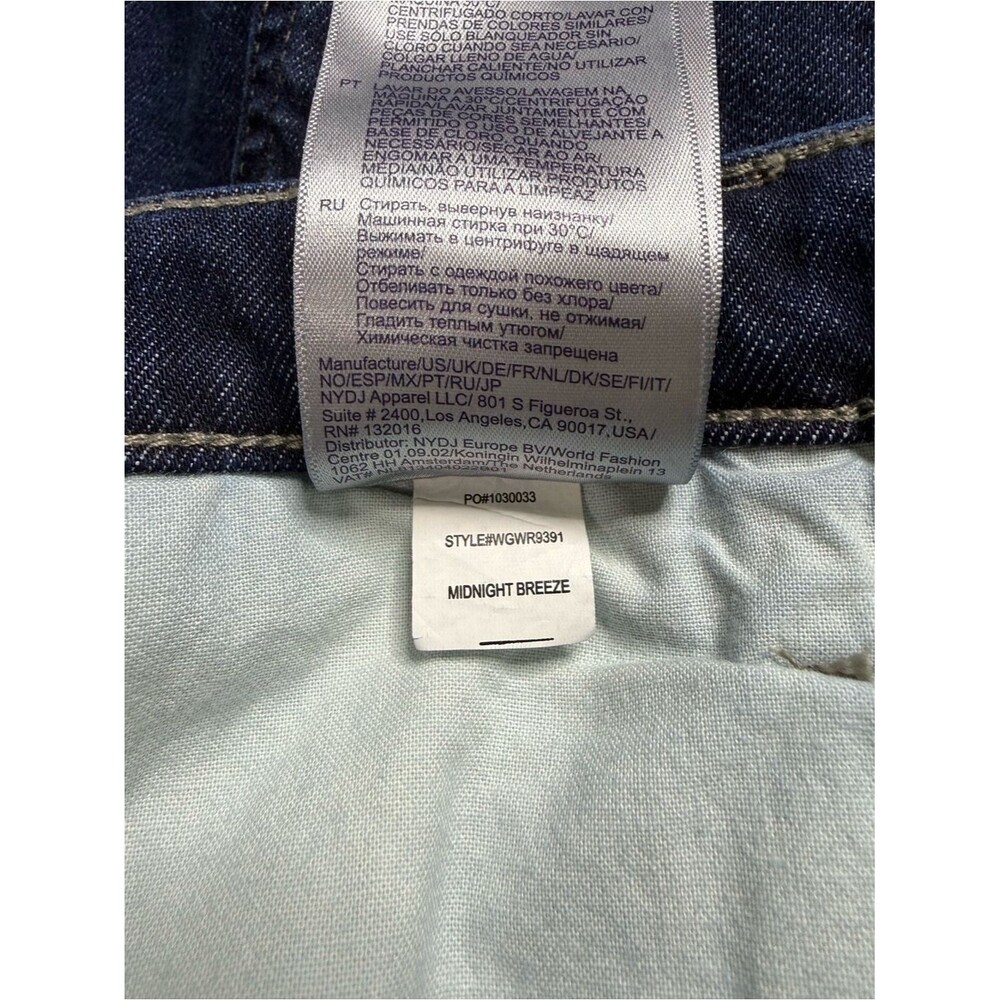 NYDJ Margot Seams Girlfriend Jeans Lift & Tuck Technology Dark Wash Plus Sz 20W - Picture 11 of 15
